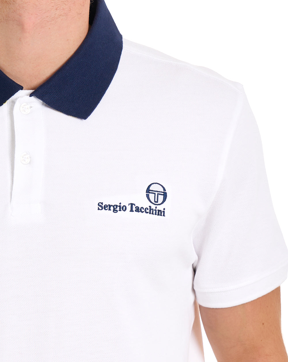 Sergio Tacchini Bondi Polo Shirt White