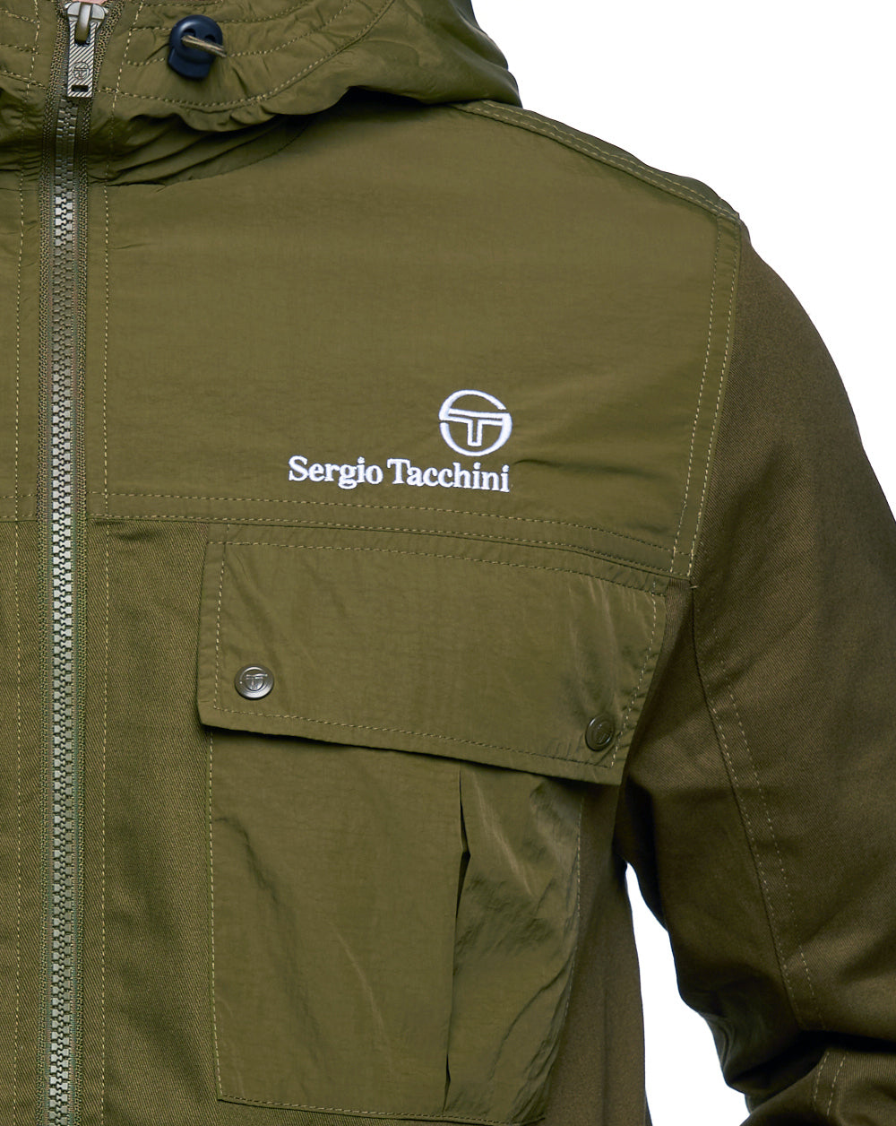 Sergio Tacchini Calisti Jacket Dark Olive