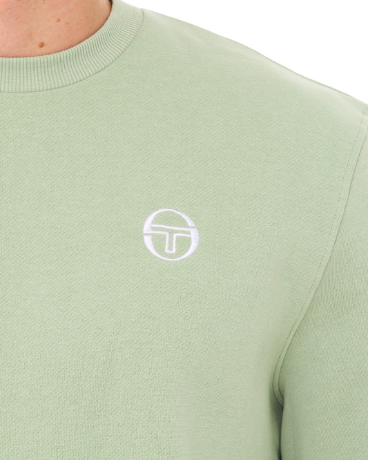 Sergio Tacchini Sergio Tacchini Logo Sweat Sage Green