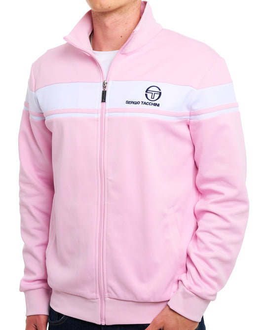 Sergio Tacchini Sergio Tacchini Masters Track Top Pink/White