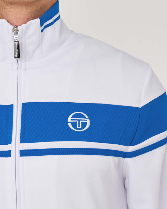 Sergio Tacchini Sergio Tacchini Masters Track Top White/Blue