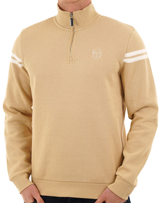 Sergio Tacchini Sergio Tacchini Maurizio 1/4 Zip Sweat Sand