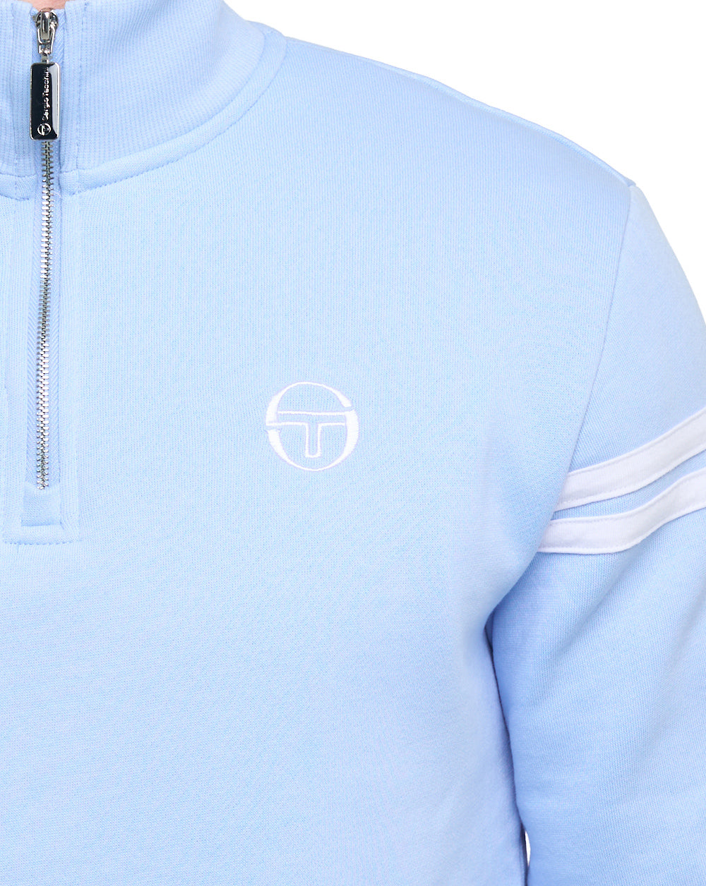 Sergio Tacchini Maurizio Zip Sweat Sky Blue