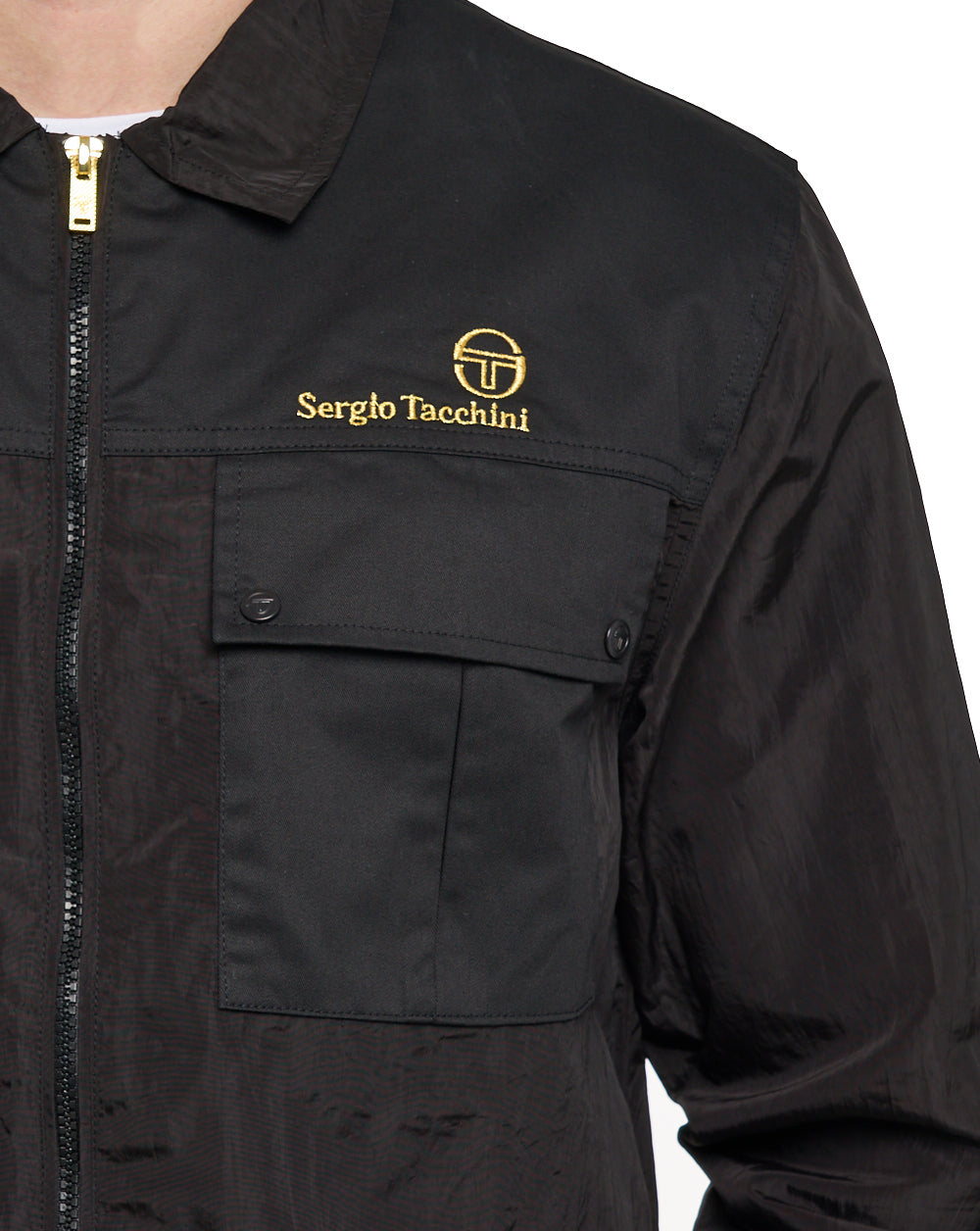 Sergio Tacchini Nuno Overshirt Black