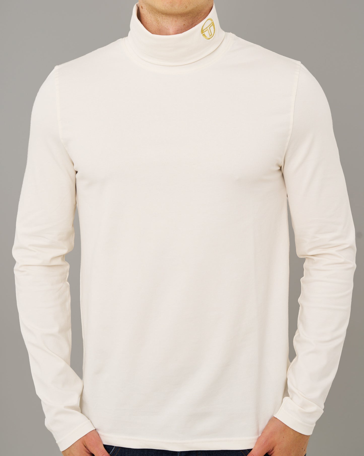 Sergio Tacchini Roll Neck Gardenia