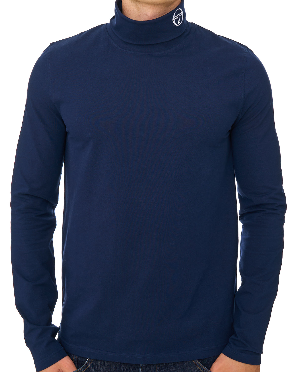 Sergio Tacchini Roll Neck Navy