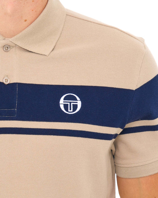 Sergio Tacchini Sergio Tacchini Young Line Polo Shirt Stone Navy