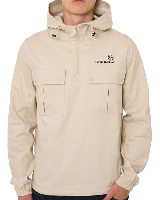 Sergio Tacchini Sergio Tacchini Ashley Overhead Jacket Oatmeal