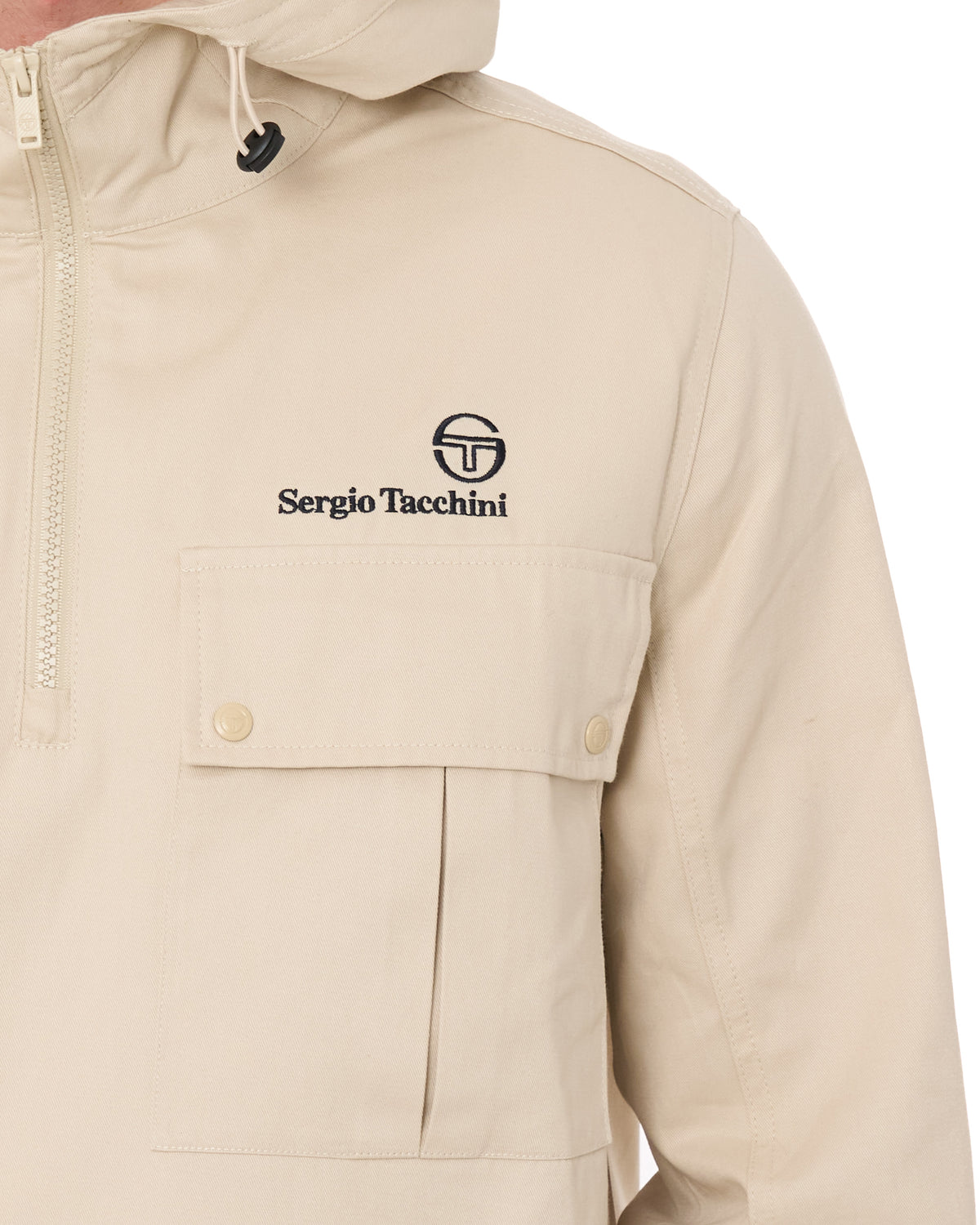 Sergio Tacchini Overhead Pocket Jacket Stone