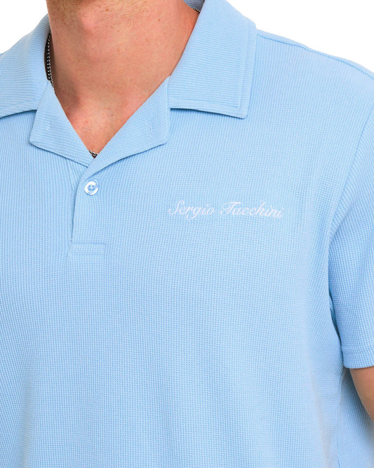 Sergio Tacchini Sergio Tacchini Revere Collar Polo Sky