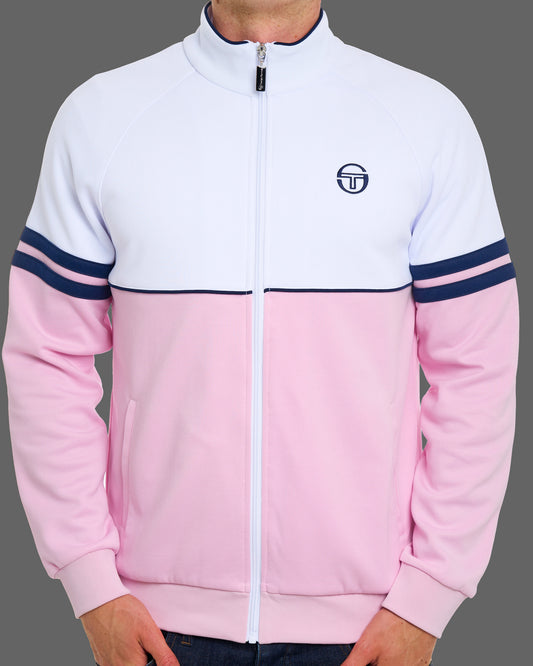 Sergio Tacchini Sergio Tacchini Orion Track Top Pink/White