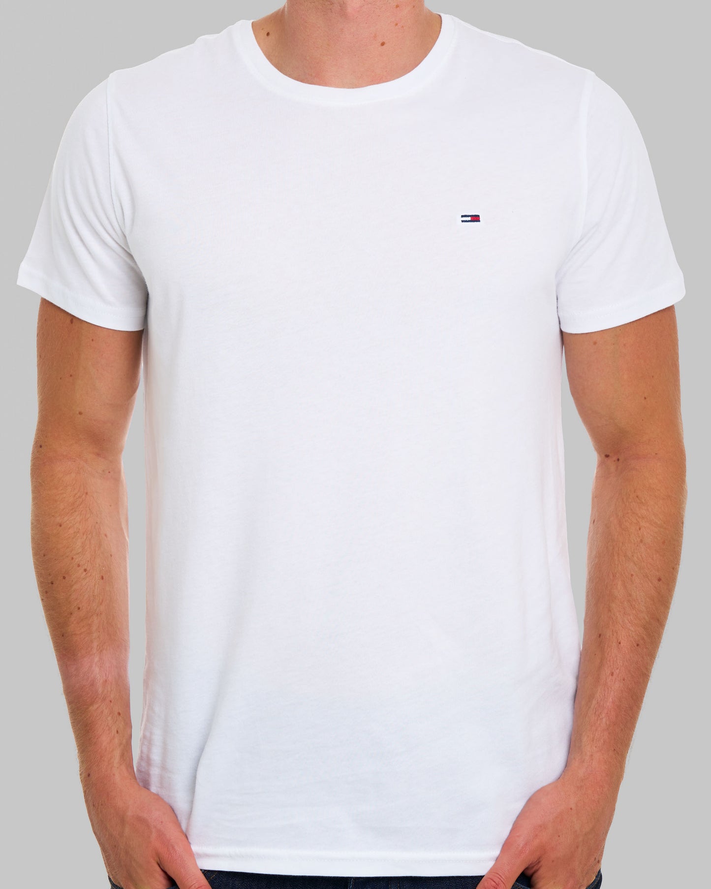 Tommy Jeans Crew Neck T Shirt White