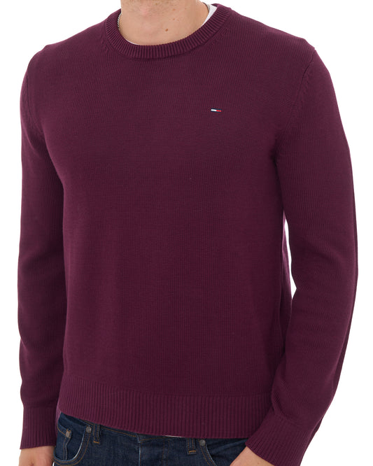 Tommy Jeans Tommy Jeans Essential Crew Jumper Calypso Berry