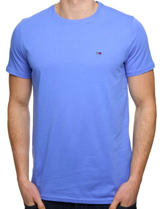Tommy Jeans Tommy Jeans Slim Fit T Shirt Blue Twilight