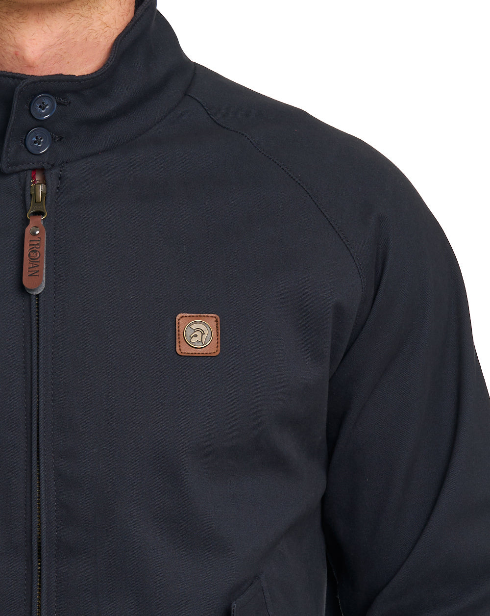 Trojan Harrington Jacket Navy