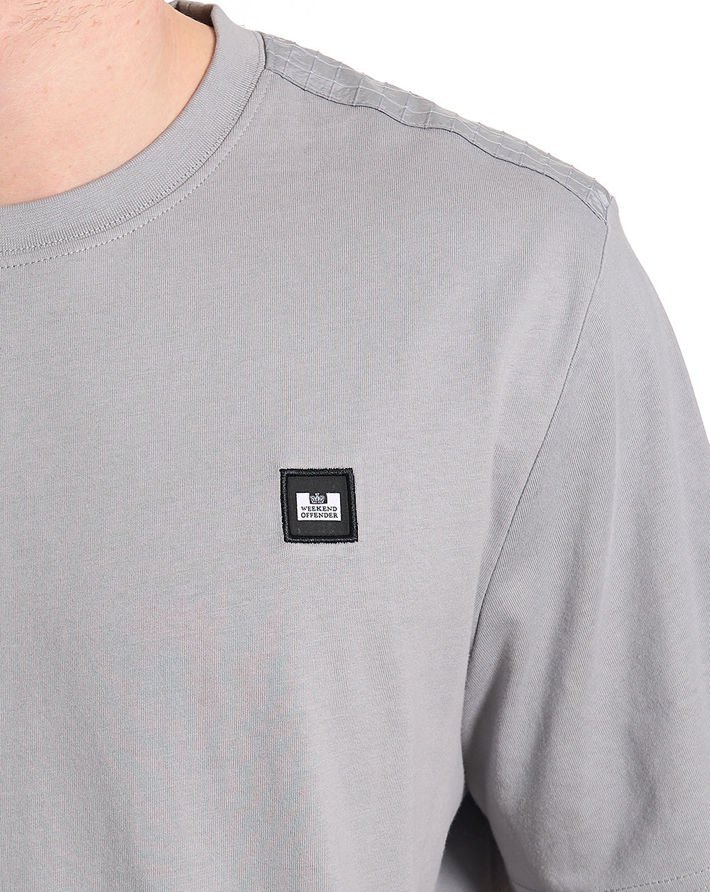 Weekend Offender Garcia T Shirt Smokey Grey