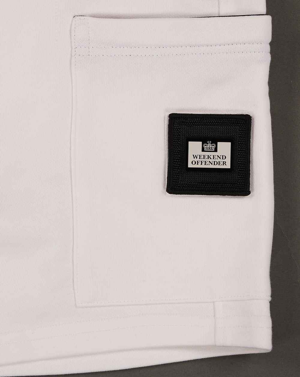 Weekend Offender Hawkins Shorts White