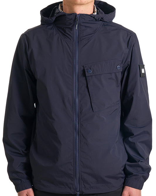 Weekend Offender Weekend Offender Temara Technical Windbreaker Navy