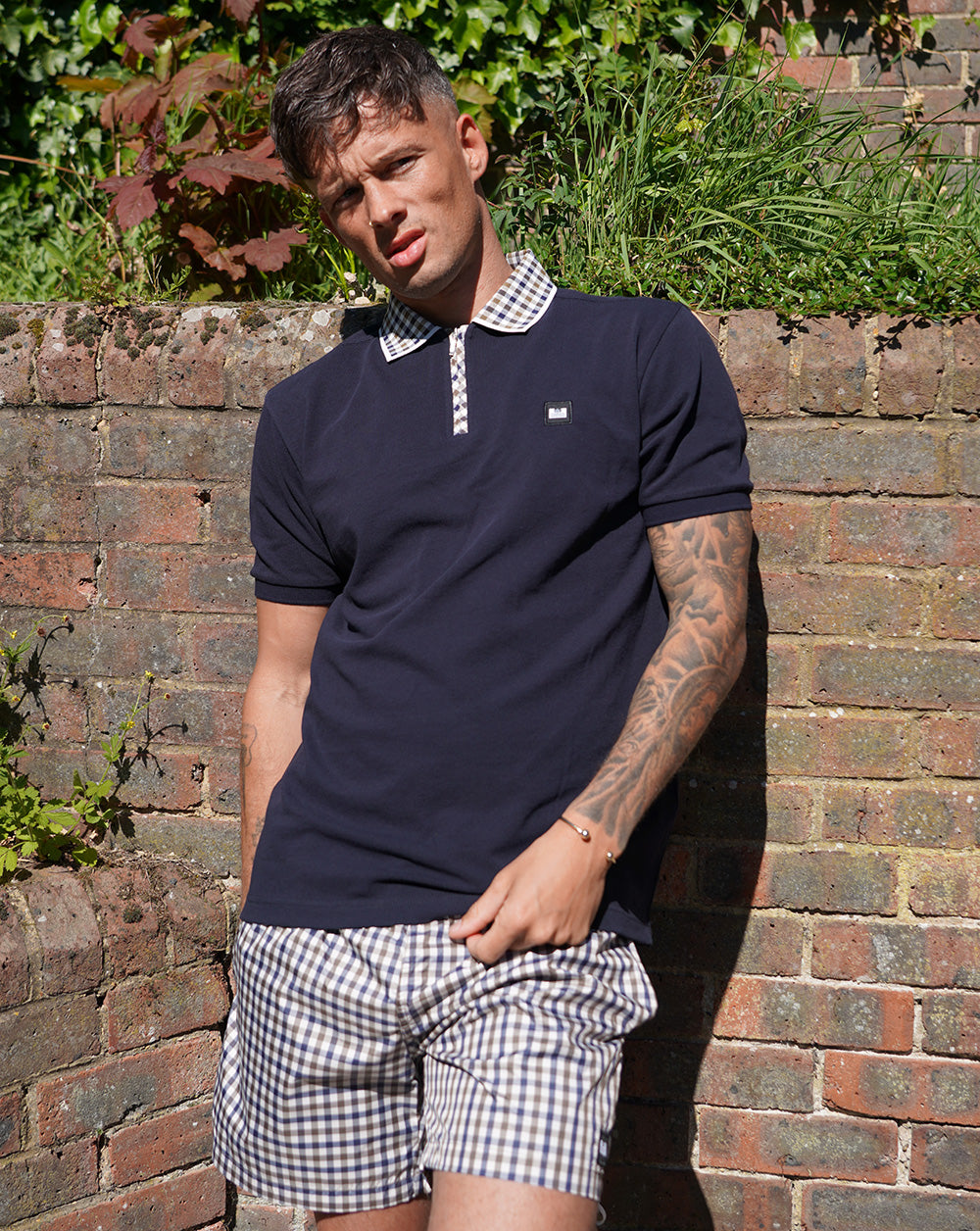 Weekend Offender Varadero Swim Shorts Mid House Check