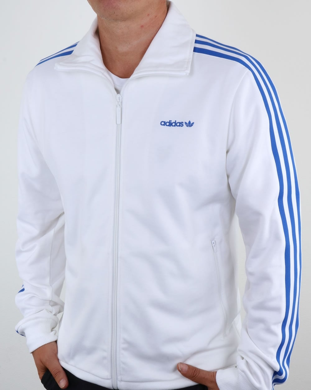 Adidas Originals Beckenbauer Track Top White/Blue