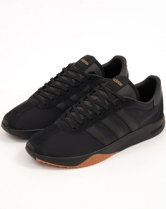 Adidas Adidas Run 76 Trainers Black Gum