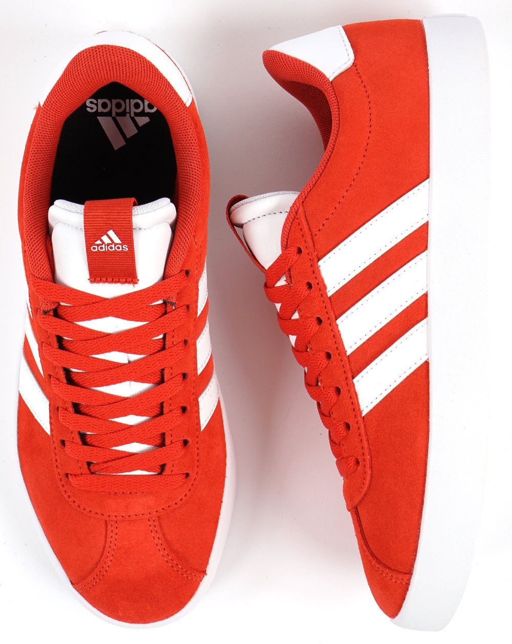 Adidas VL Court 3.0 Trainers Pre Loved Red/White