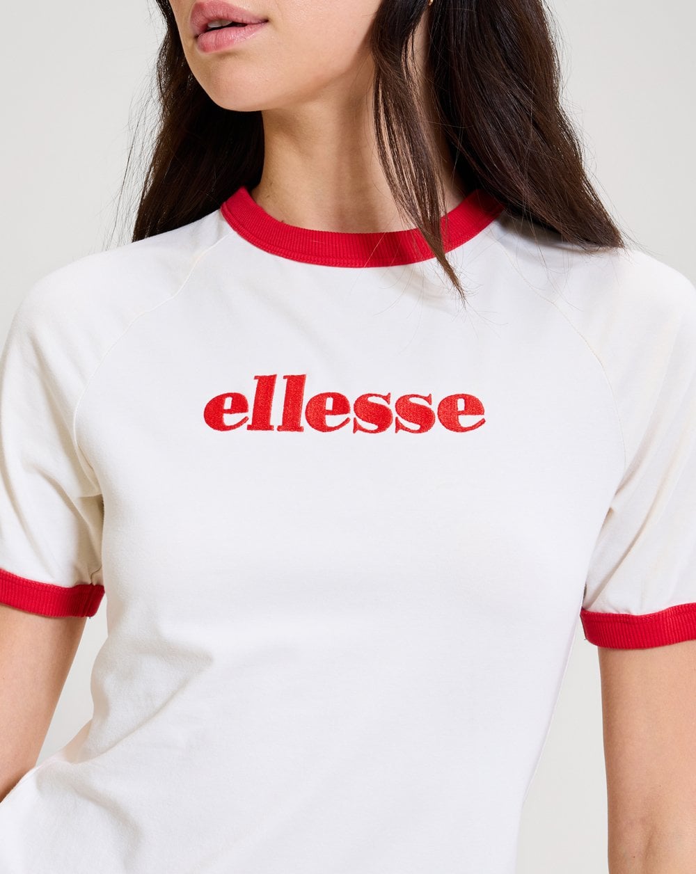 Ellesse Albenga T Shirt Off White
