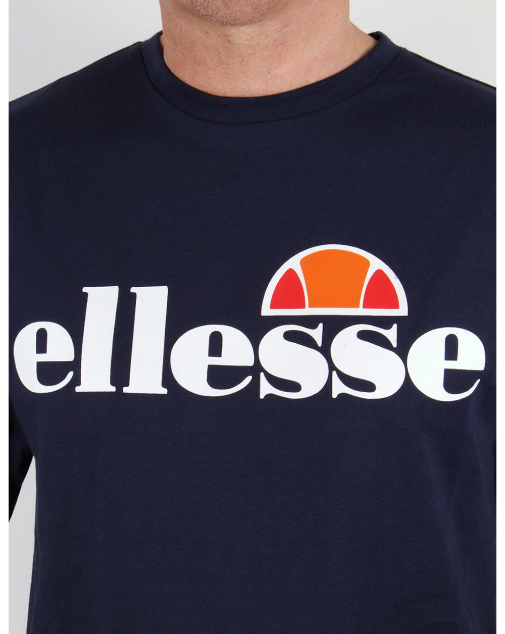 Ellesse Bianchi L/s Logo T-shirt Navy