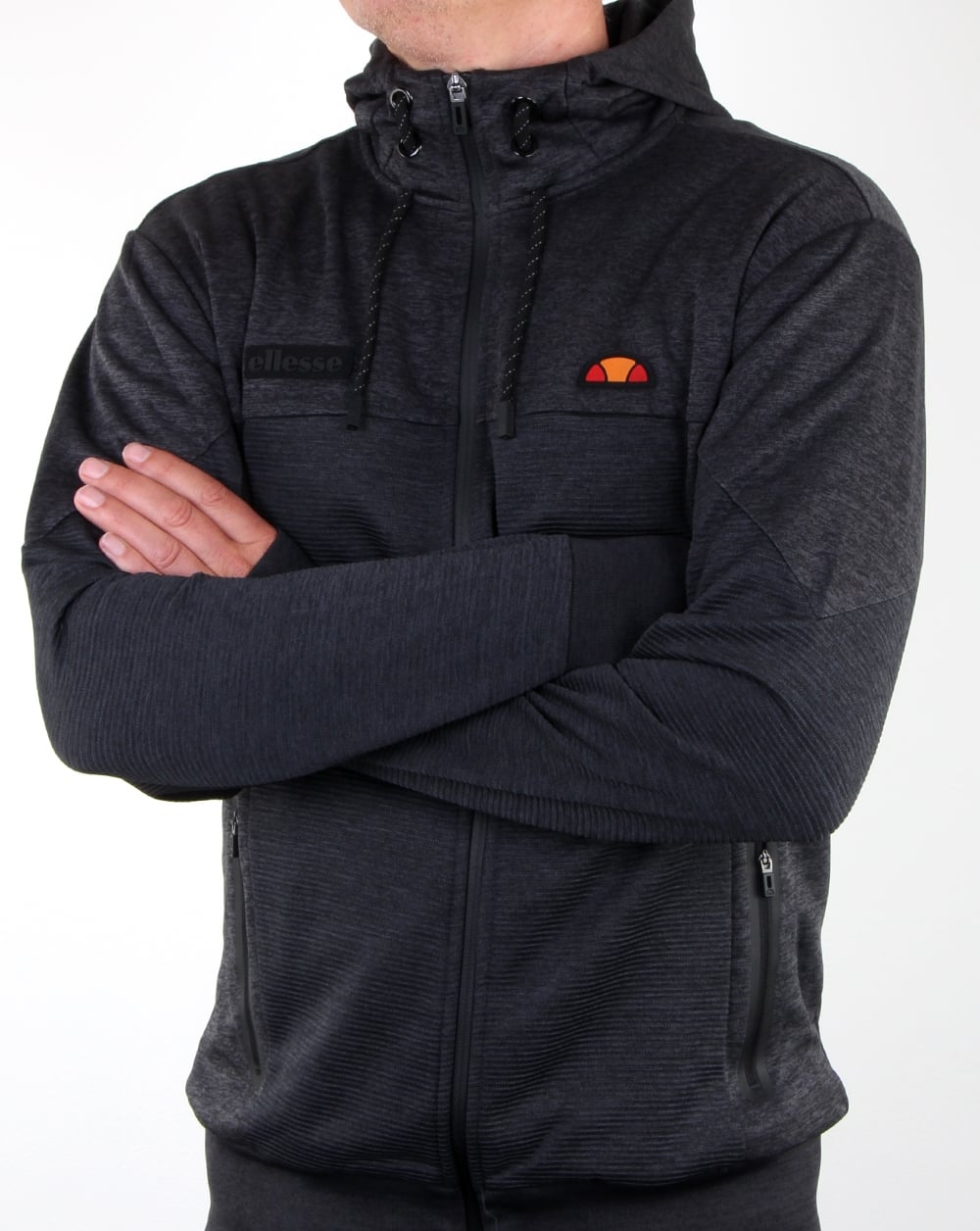 Ellesse Courage Hoody Black Marl