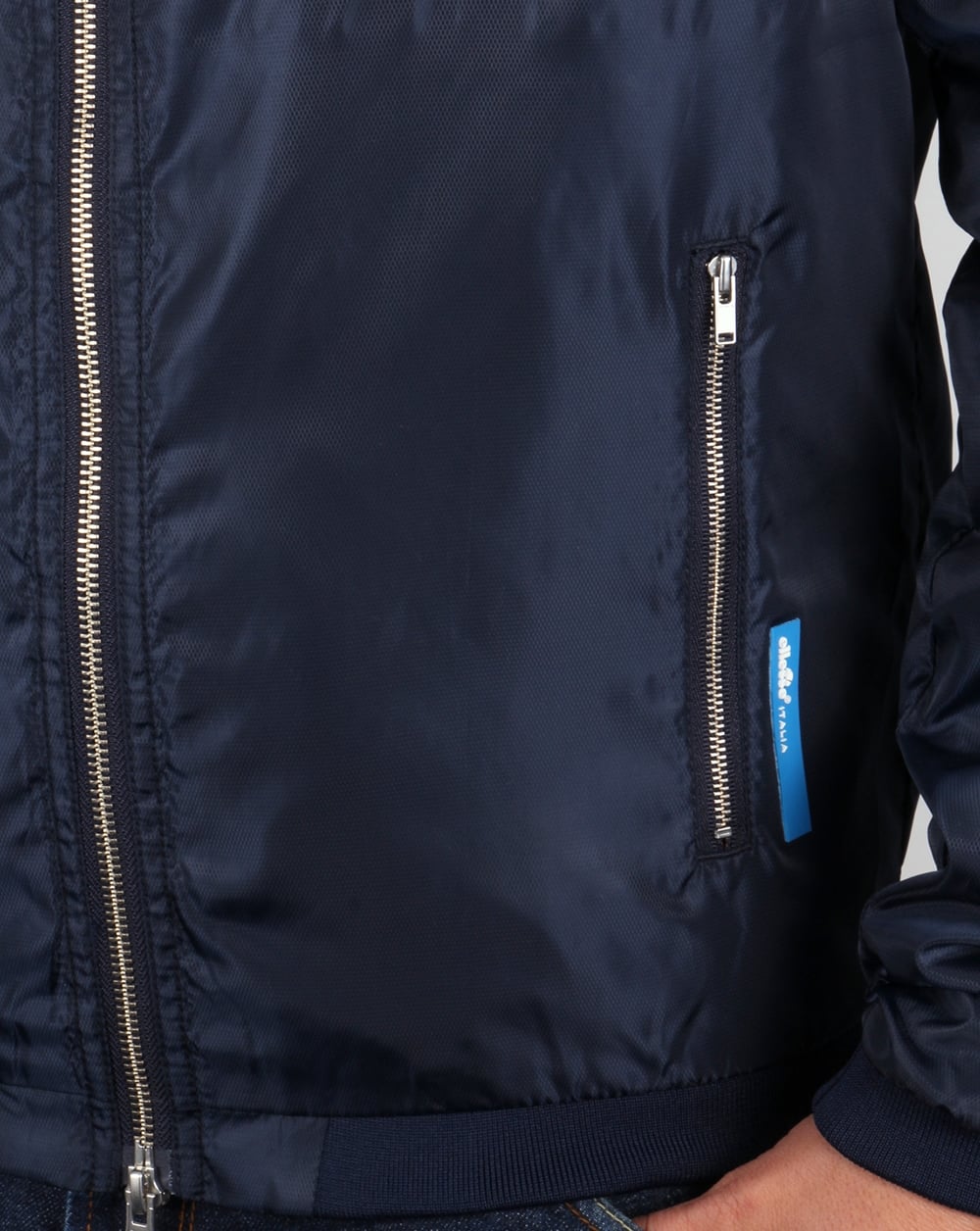 Ellesse Italia Apuan Bomber Jacket Navy
