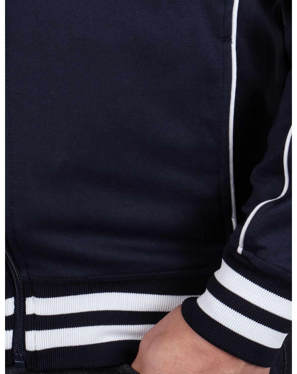 Ellesse Milan Hooded Track Top Navy