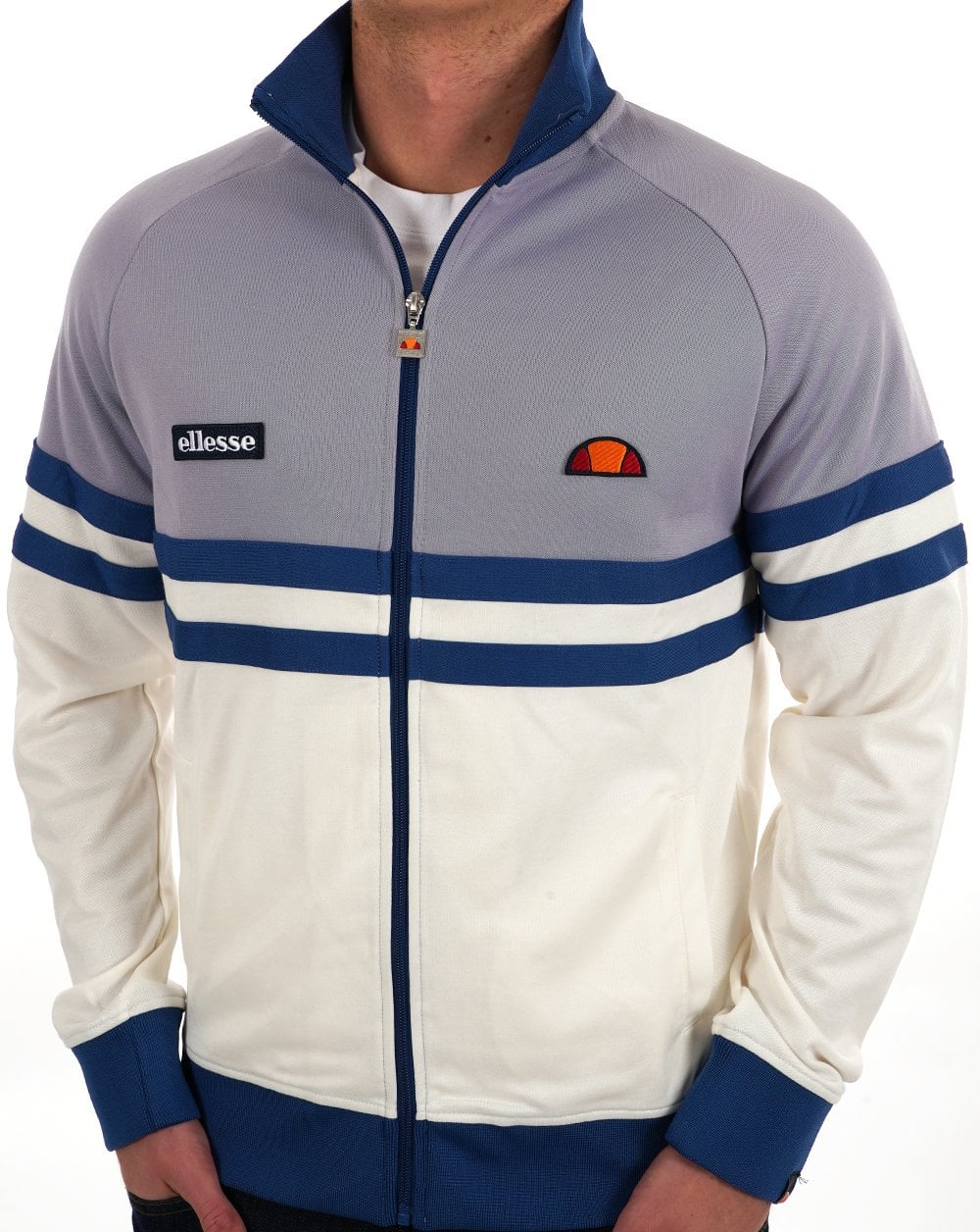 Ellesse Rimini Track Top Lavender/Off White