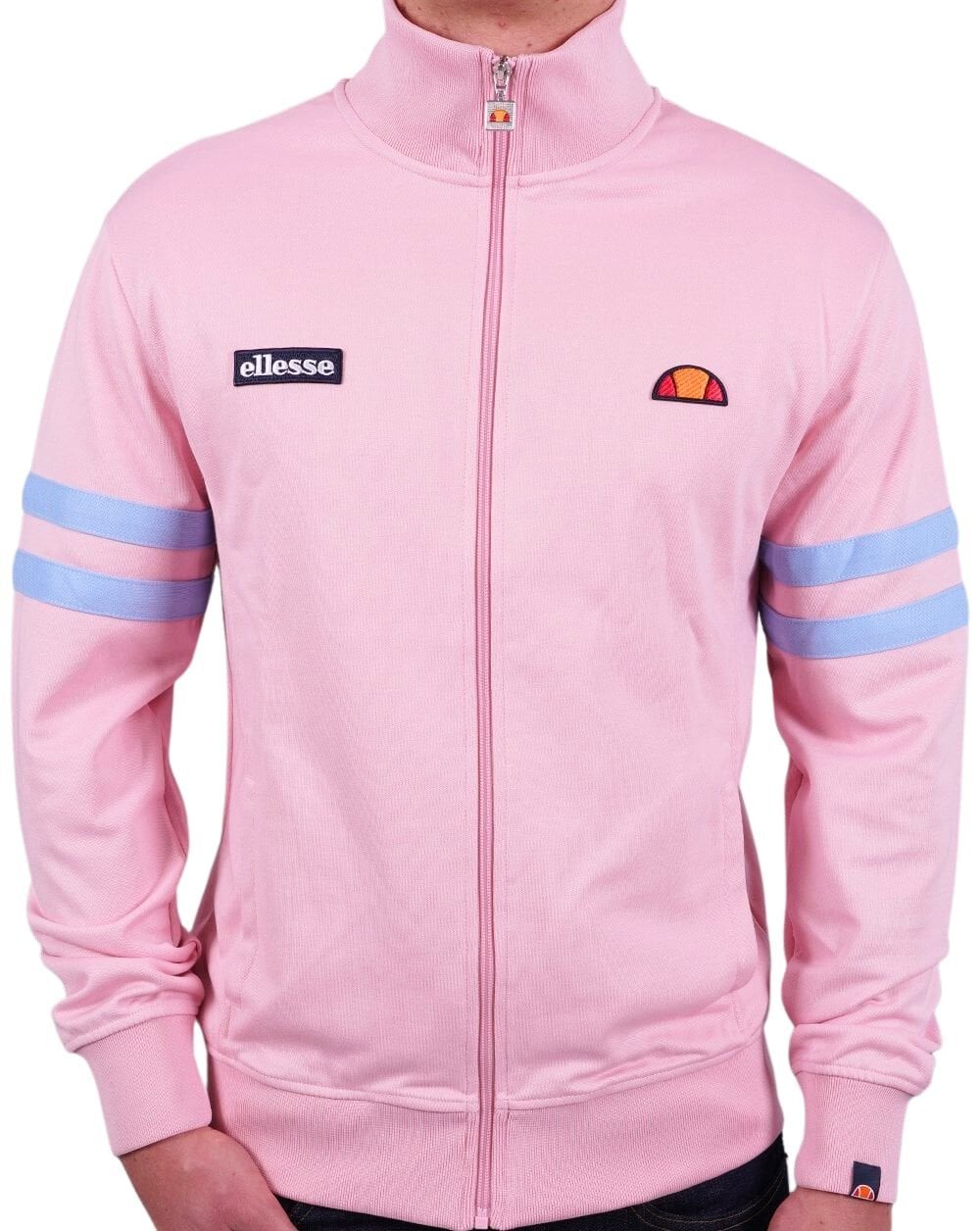 Ellesse Roma Track Top Pink/Sky