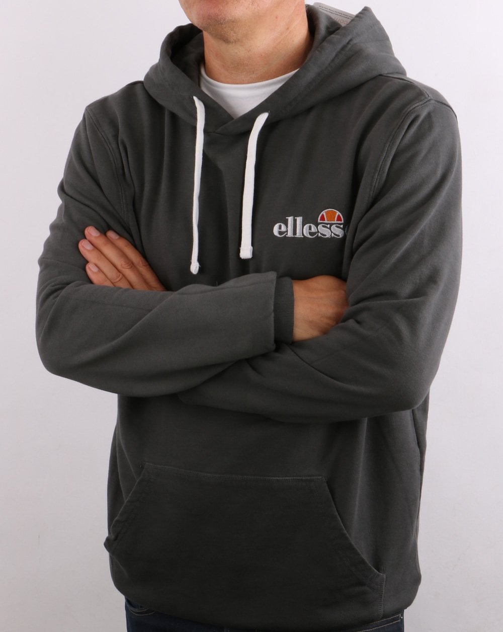 Ellesse Small Logo Hoody Graphite