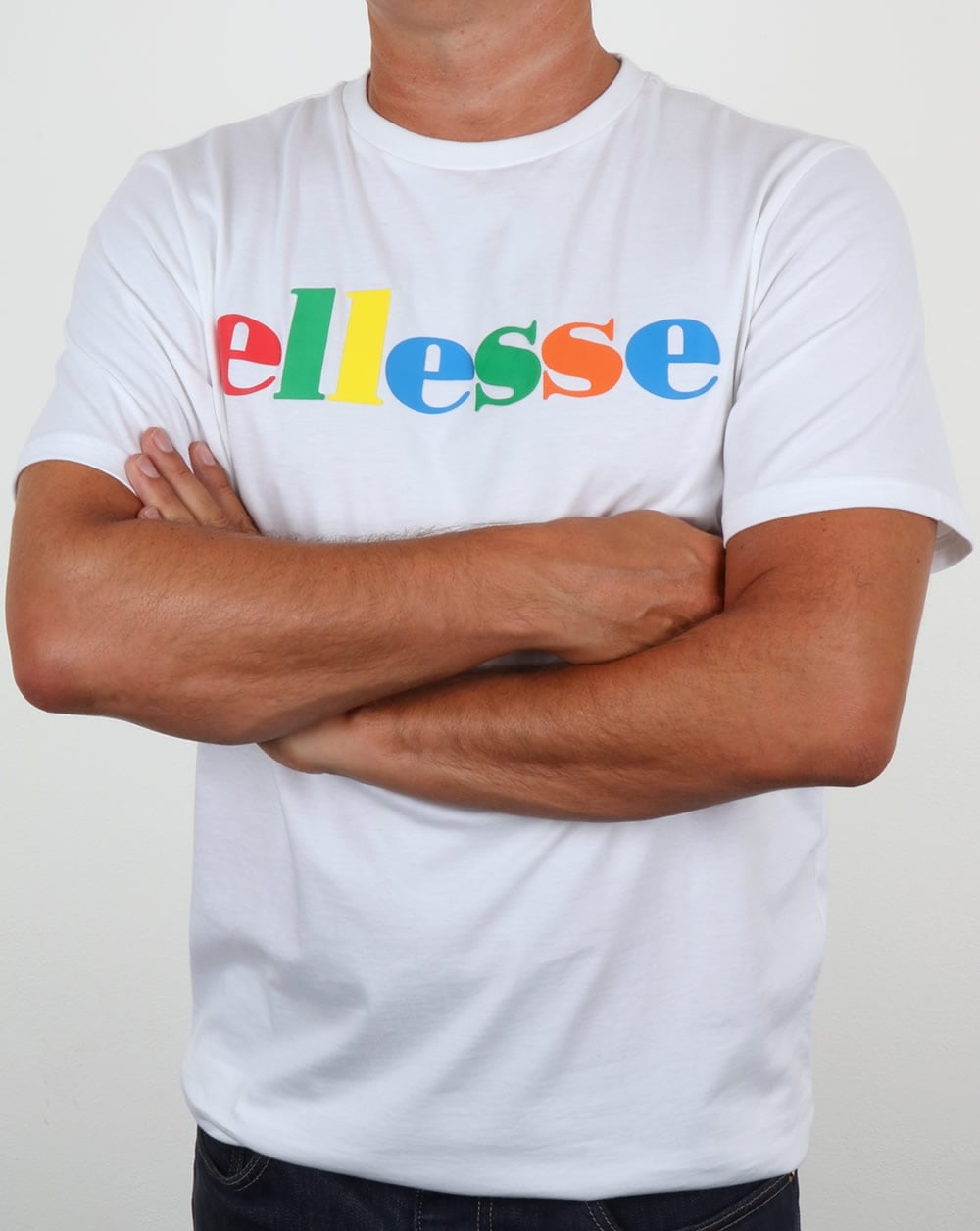 Ellesse Spectrum Logo T Shirt White