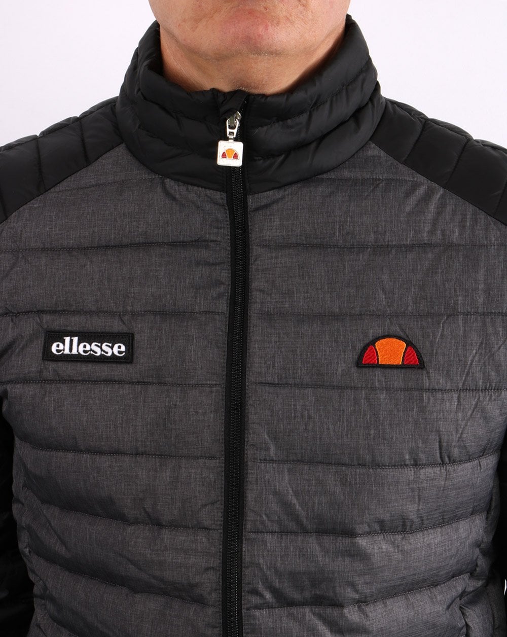 Ellesse Tartaro Padded Jacket Dark Grey Marl