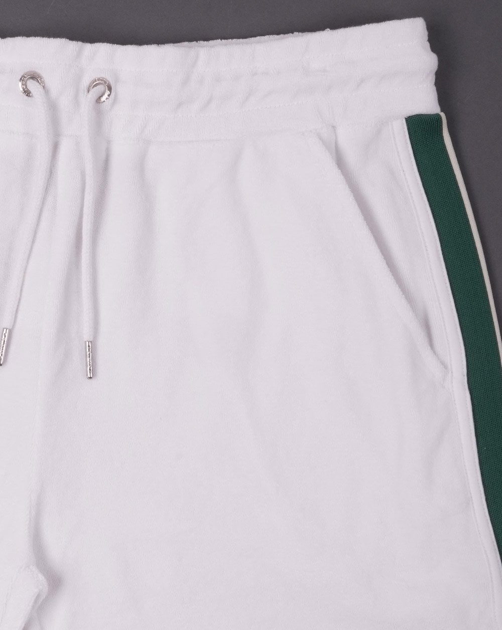 Ellesse Towelling Shorts White/Green