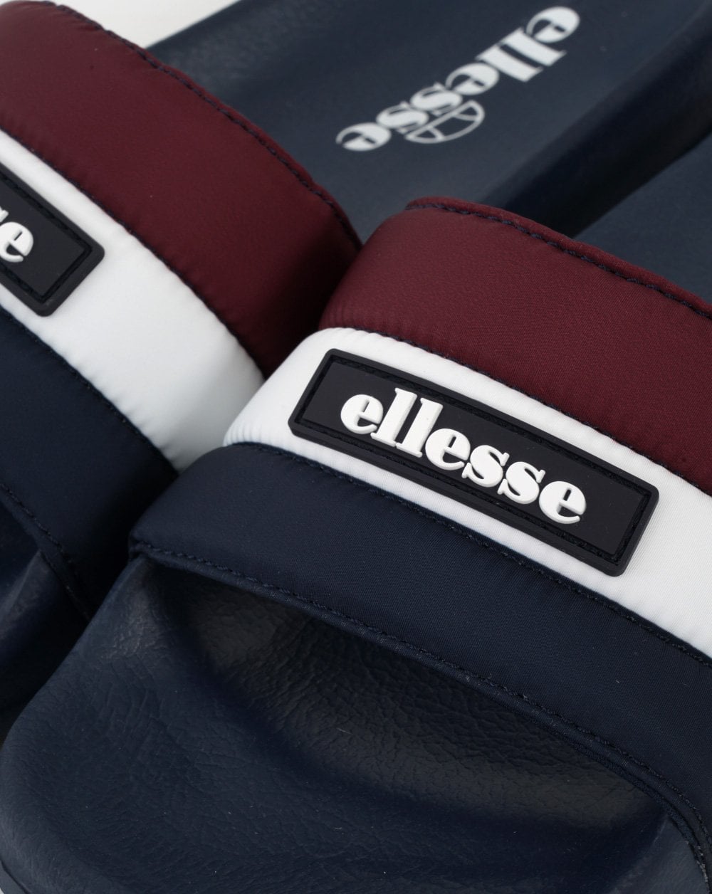 Ellesse Trata Slide Navy/White/Burgundy