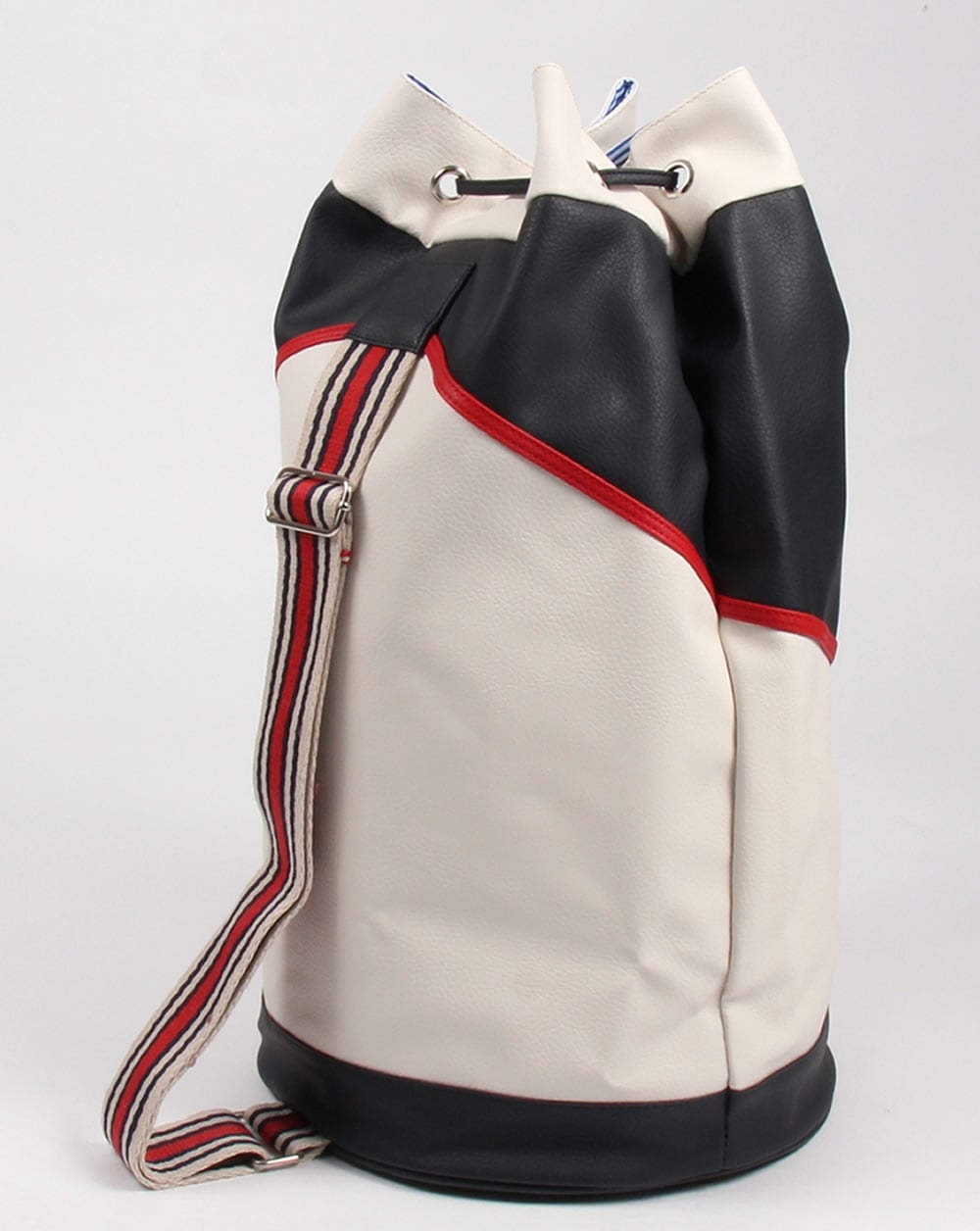 Fila Vintage Biago Duffle Bag Navy/White
