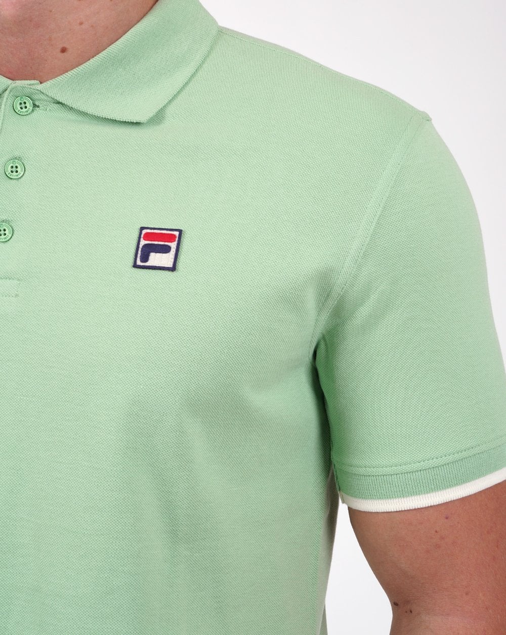 Fila Vintage Classic Polo Shirt Green