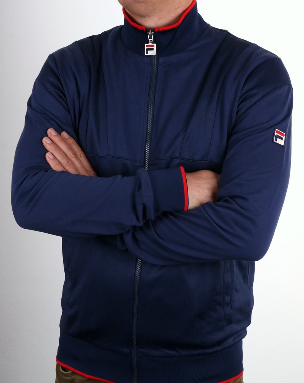 Fila Vintage Fontana Track Top Navy