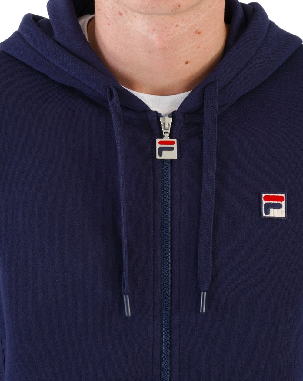 Fila Vintage Lucian Full Zip Hoodie Navy