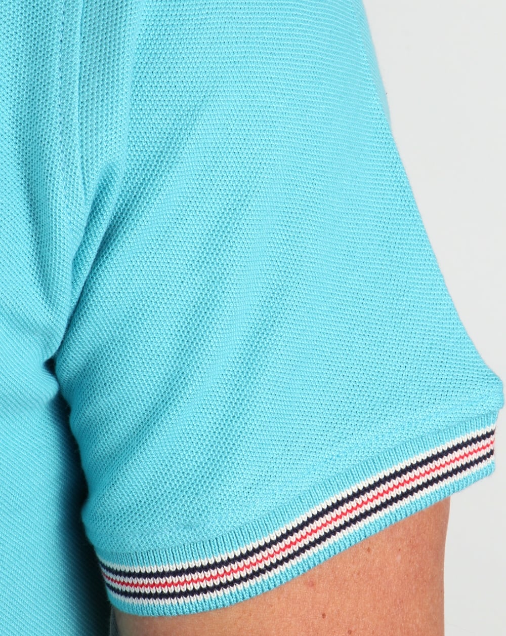 Fila Vintage Matcho 3 Polo Shirt Blue Azure