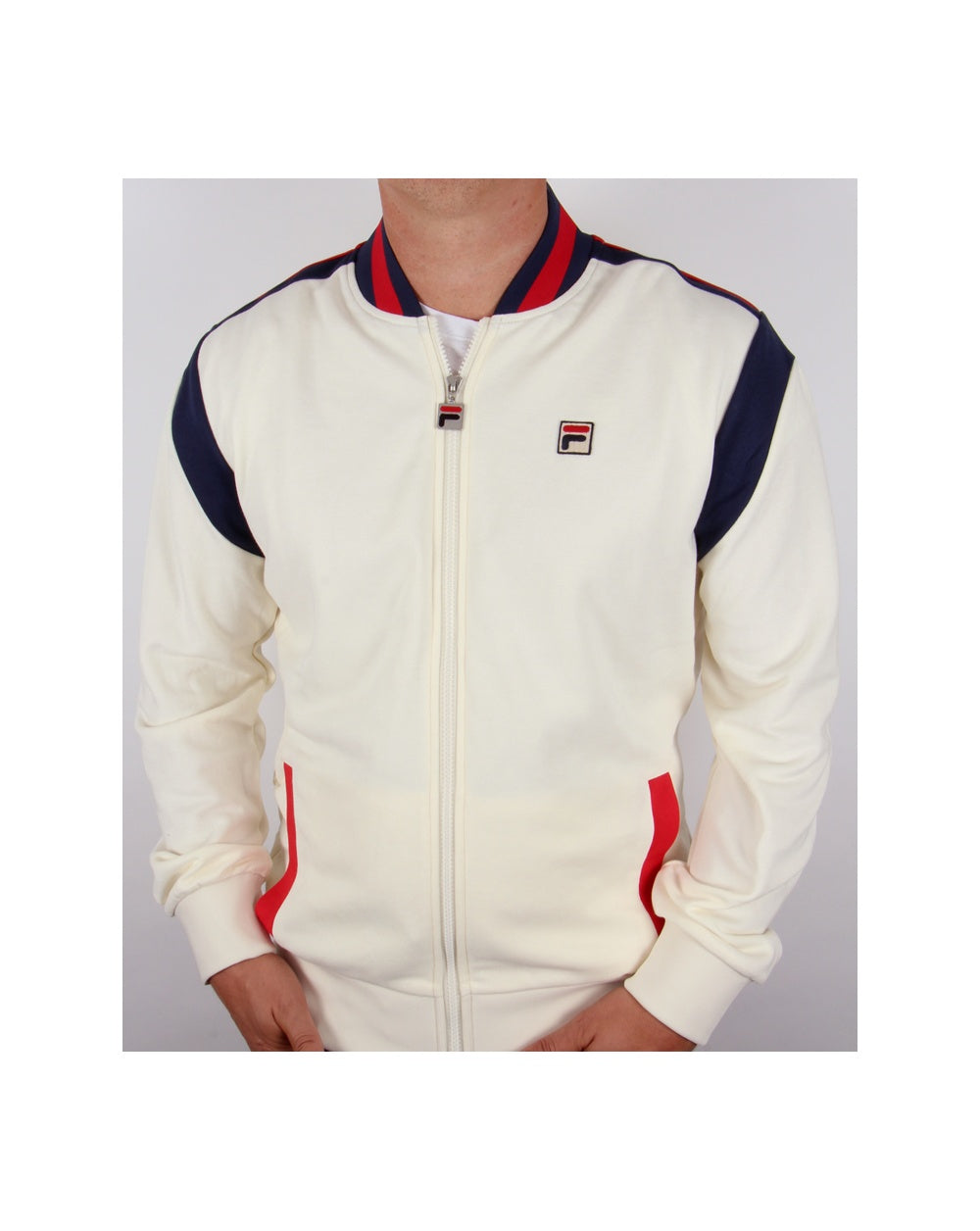 Fila Vintage Mot Track Top Gardenia