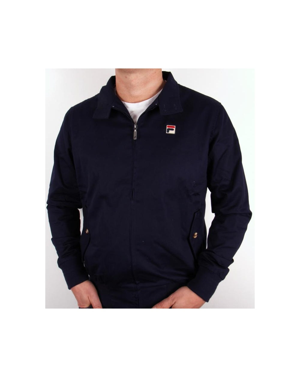 Fila Vintage Quintino Harrington Jacket Navy