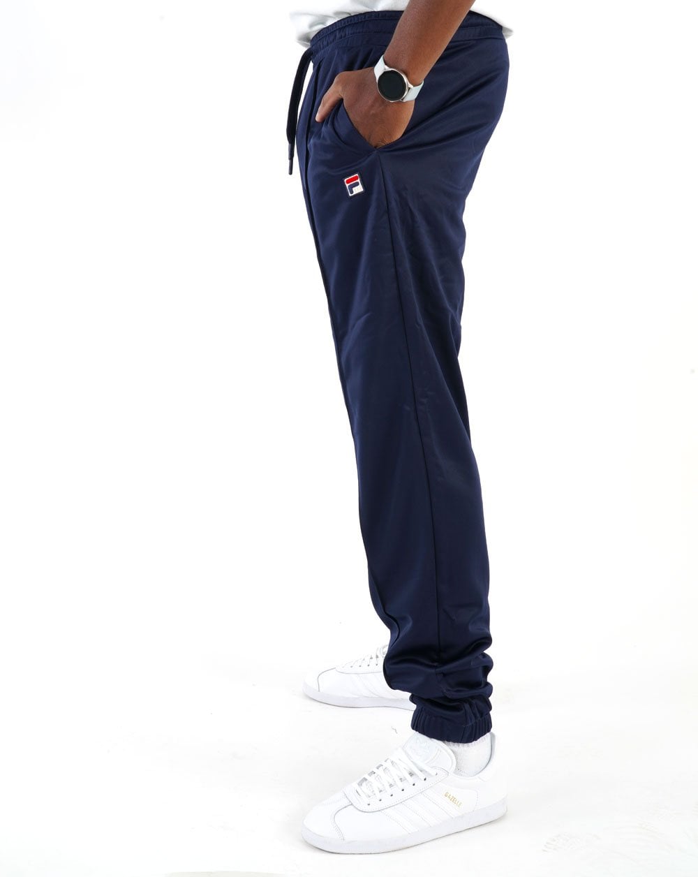 Fila Vintage Santos Track Pants Navy
