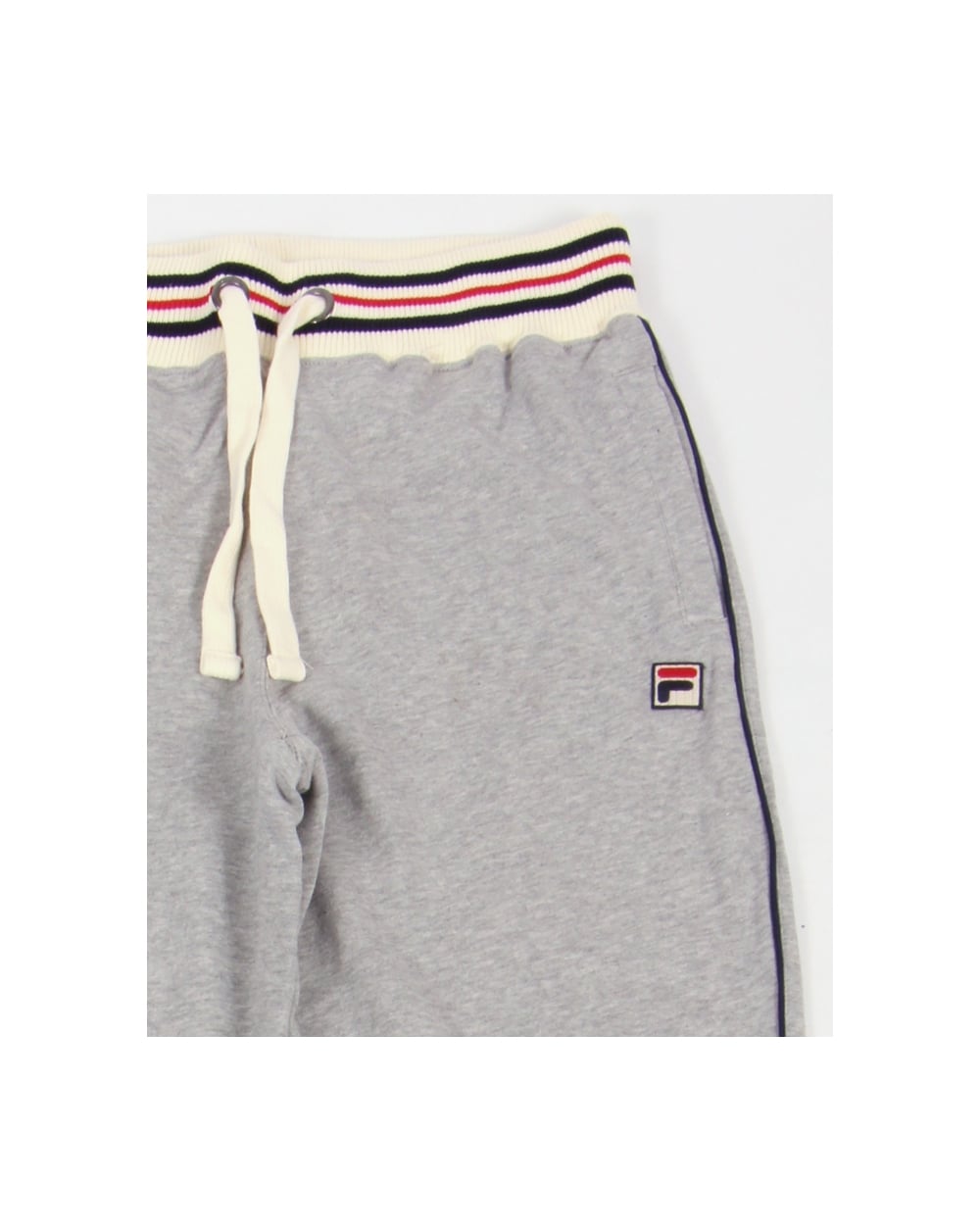 Fila Vintage Tigli Cuffed Track Bottoms Light Grey