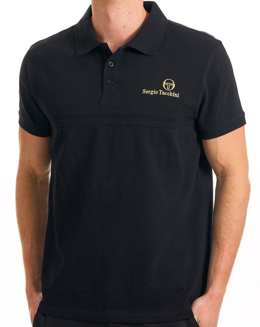 Sergio Tacchini Sergio Tacchini Supermac Primo Polo Black