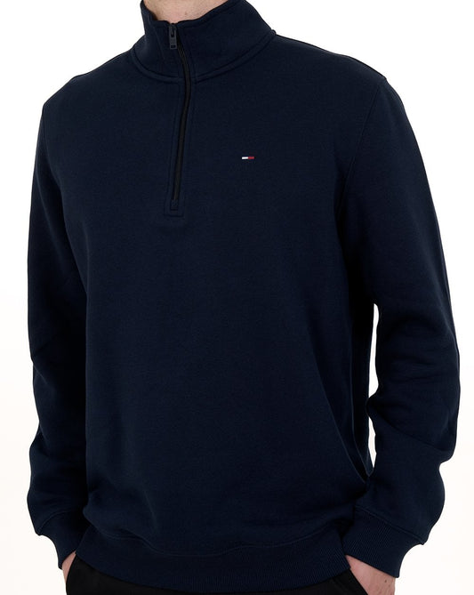 Tommy Hilfiger Tommy Jeans 1/4 Zip Sweater Dark Navy