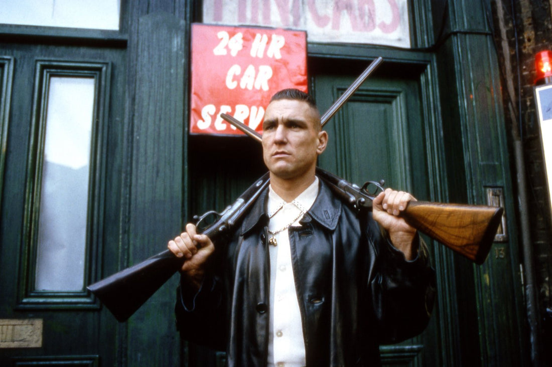 Lock Stock And Two Smoking Barrels Vinnie Jones guns